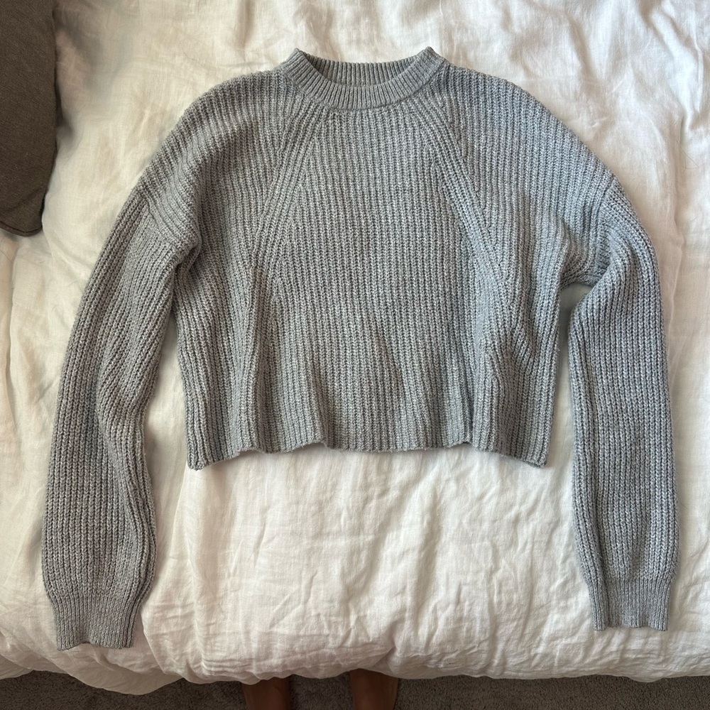 BP grey knit sweater